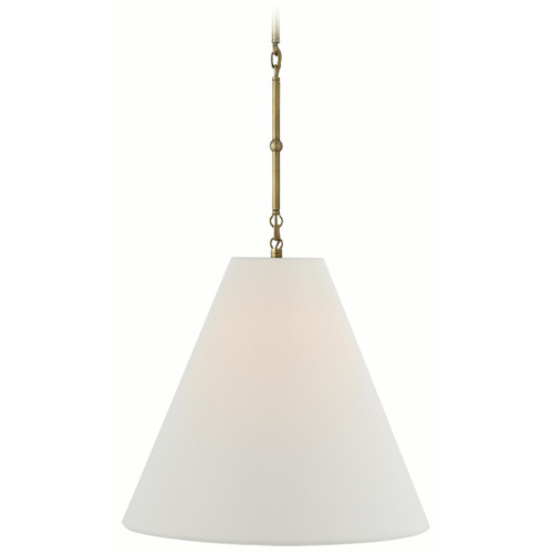 Goodman Antique Brass Medium Hanging Light