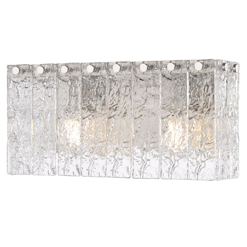 Z-Lite Glacier Brushed Nickel Bathroom Light