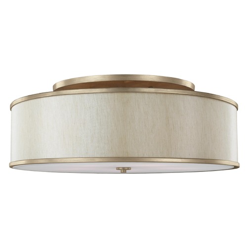 Visual Comfort Studio Collection Lennon Large Semi-Flush Mount in Sunset Gold by Visual Comfort Studio SF340SG
