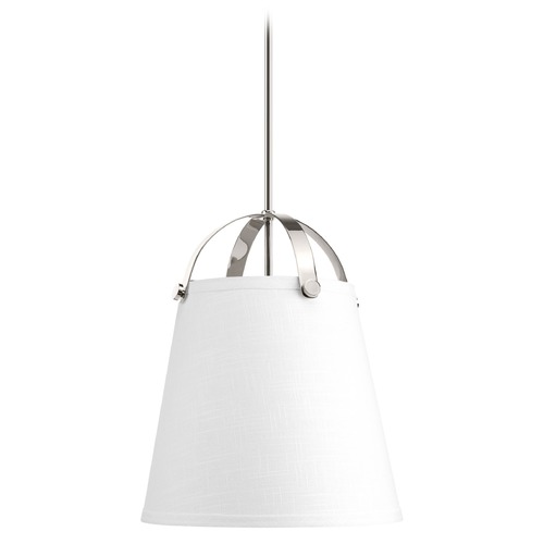 Galley Polished Nickel Pendant by Progress Lighting