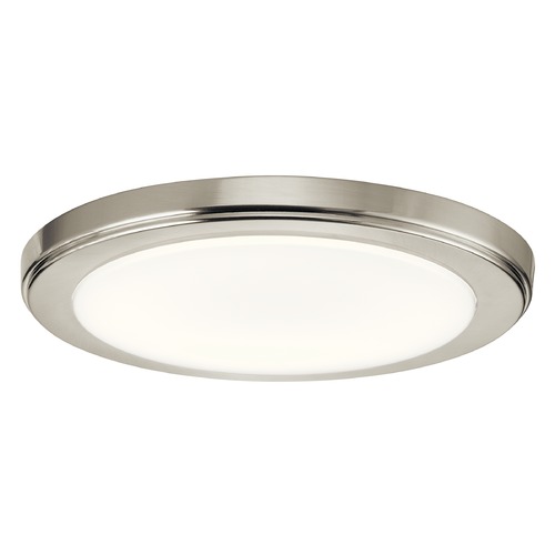 Zeo 10-Inch Brushed Nickel LED Flush Mount 4000K by Kichler Lighting