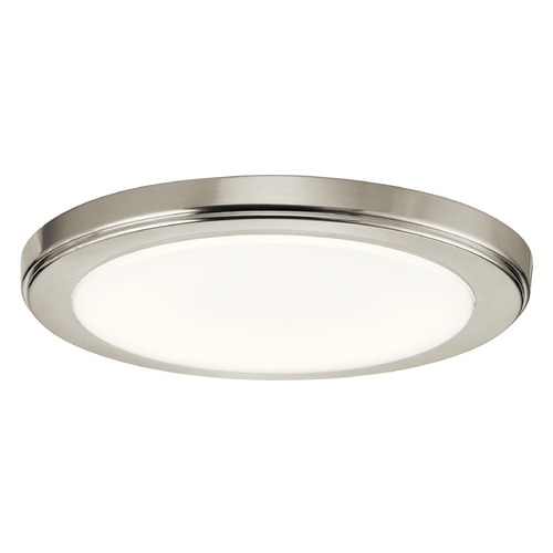 Kichler Lighting Zeo 10-Inch Brushed Nickel LED Flush Mount 4000K by Kichler Lighting 44246NILED40