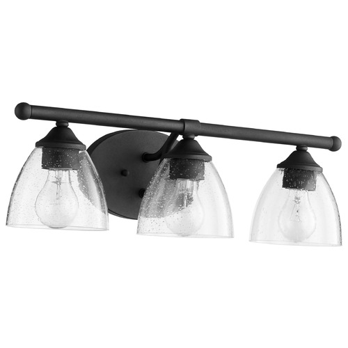 Quorum Lighting Brooks Noir Bathroom Light by Quorum Lighting 5150-3-69