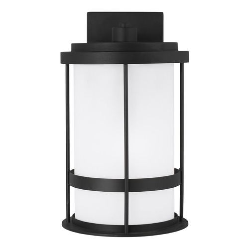 Wilburn Black Outdoor Wall Light by Generation Lighting