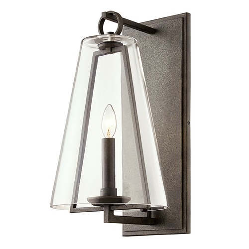 Adamson 19-Inch French Iron Outdoor Wall Light by Troy Lighting