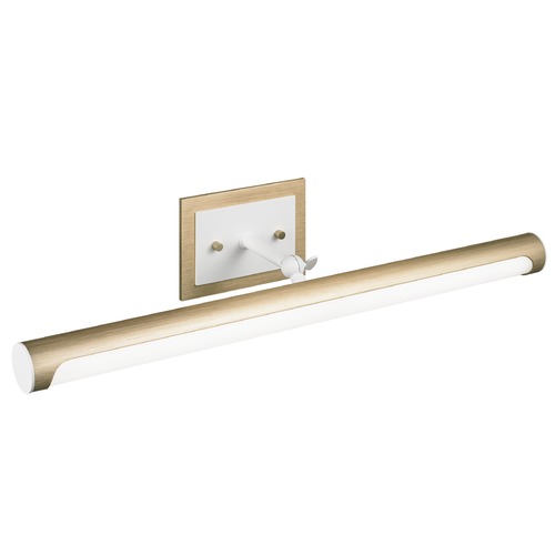 Matteo Lighting Lexon Oxidized Gold & White LED Picture Light by Matteo Lighting S08623OGWH