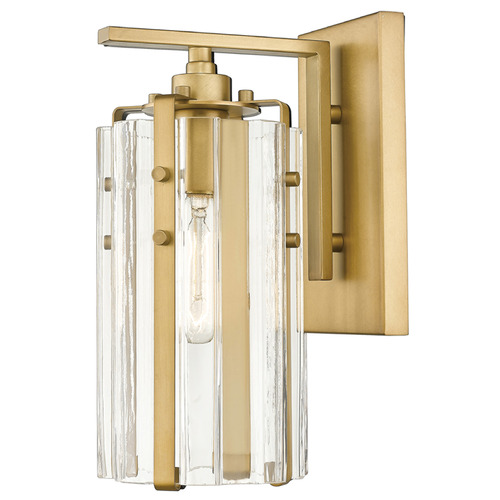 Alverton Rubbed Brass Sconce by Z-Lite