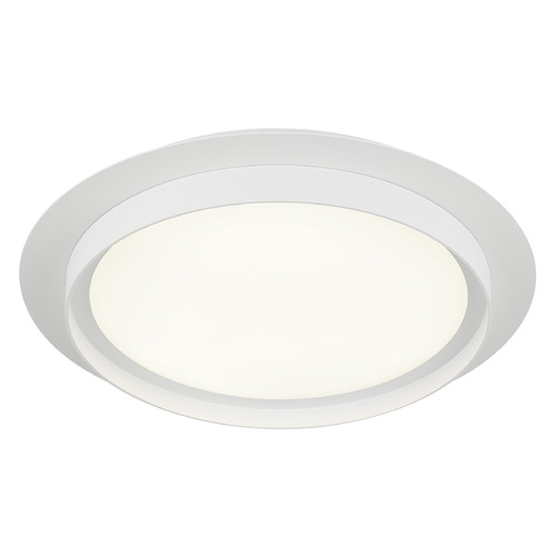 Matteo Lighting Iris Matte White LED Flushmount Light