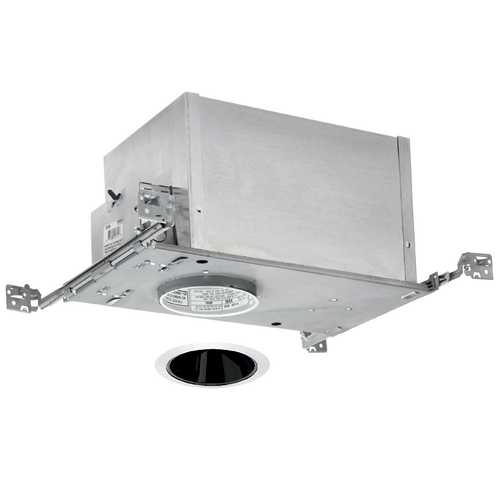 Juno Lighting Group 4-inch Low-Voltage Recessed Lighting Kit with Black Trim by Juno Lighting Group IC44N/447B-WH