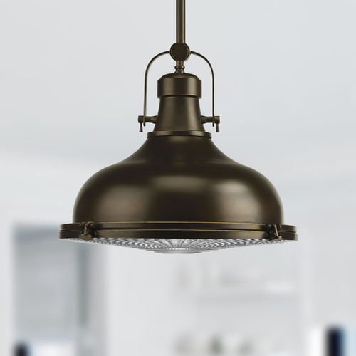 Coastal Pendant in Oil Rubbed Bronze by Progress Lighting