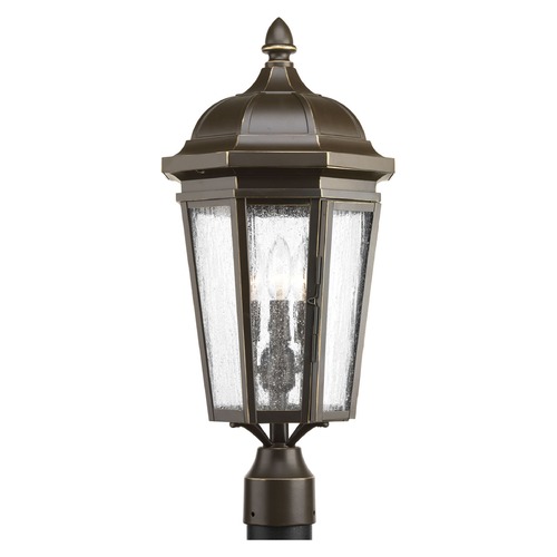 Verdae Post Light in Bronze by Progress Lighting