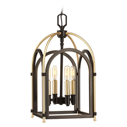 Westfall Antique Bronze & Vintage Brass Pendant by Progress Lighting