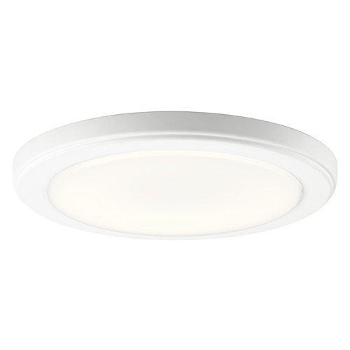 Zeo 10-Inch White LED Flush Mount 3000K by Kichler Lighting