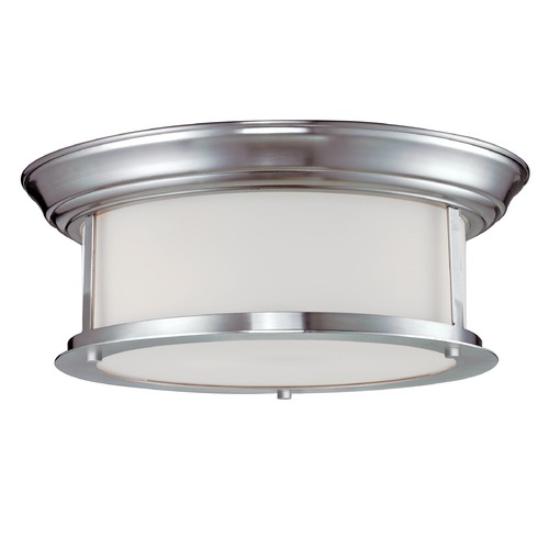 Sonna Brushed Nickel Flush Mount by Z-Lite