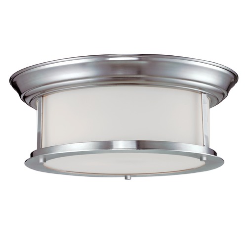 Z-Lite Sonna Brushed Nickel Flush Mount by Z-Lite 2002F13-BN