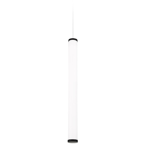 WAC Lighting Flare Black LED Pendant by WAC Lighting PD-70925-BK