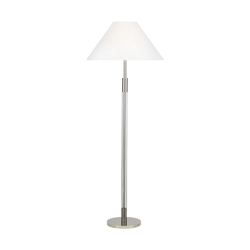 Visual Comfort Studio Collection Lauren Ralph Lauren Robert 58.38-Inch LED Polished Nickel Floor Lamp by Visual Comfort Studio LT1051PN1