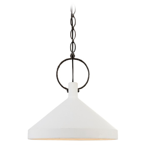 Visual Comfort Signature Collection Suzanne Kasler Limoges Large Pendant in Natural Rust by Visual Comfort Signature SK5363NRPW