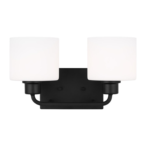 Generation Lighting Canfield 14.25-Inch Midnight Black LED Bathroom Light by Generation Lighting 4428802EN3-112