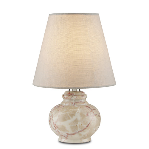 Currey and Company Lighting Piccolo Tan Mini Table Lamp by Currey & Company 6000-0806