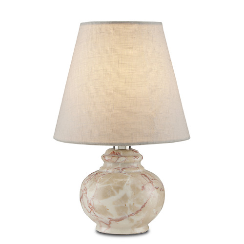 Piccolo Tan Mini Table Lamp by Currey & Company