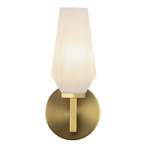 Alora Lighting Alan Pepin Krysta Brushed Gold Sconce