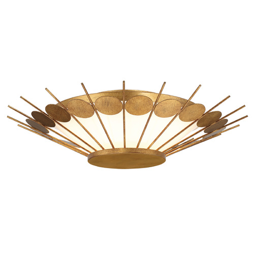 Capieso 20-Inch LED Flush Mount in Elara Gold by Minka Lavery