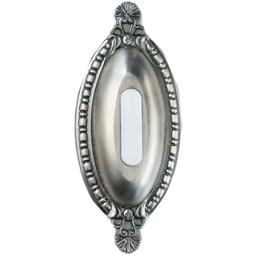Designer Surface Mount Doorbell Button in Antique Pewter by Craftmade Lighting