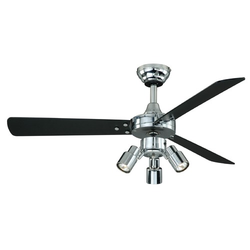 Vaxcel Lighting Cyrus Chrome Ceiling Fan by Vaxcel Lighting F0003