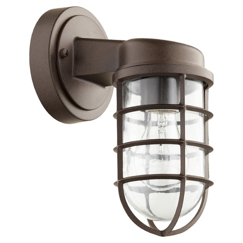 Quorum Lighting Belfour Oiled Bronze Outdoor Wall Light by Quorum Lighting 701-86