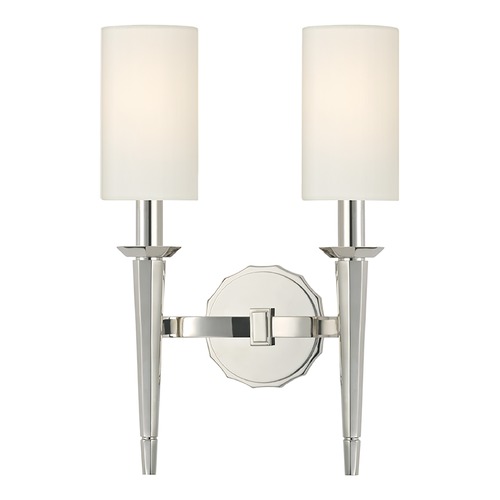 Hudson Valley Lighting Tioga Polished Nickel Sconce by Hudson Valley Lighting 8882-PN