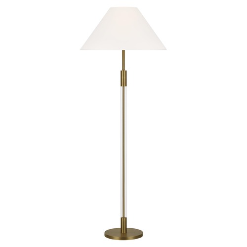 Visual Comfort Studio Collection Lauren Ralph Lauren Robert 58.38-Inch Brass Floor Lamp by Visual Comfort Studio LT1051TWB1