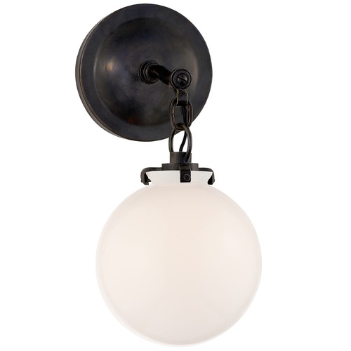Thomas OBrien Katie Globe Sconce in Bronze by Visual Comfort Signature