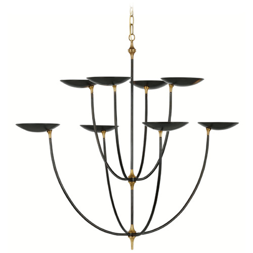 Thomas OBrien Keira XL Chandelier in Bronze & Brass by VC Signature