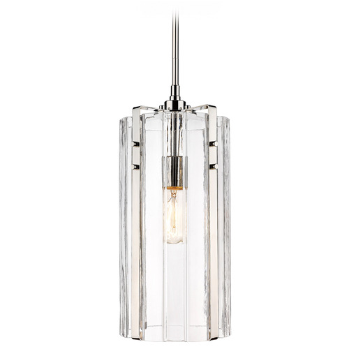 Alverton Polished Nickel Mini Pendant by Z-Lite
