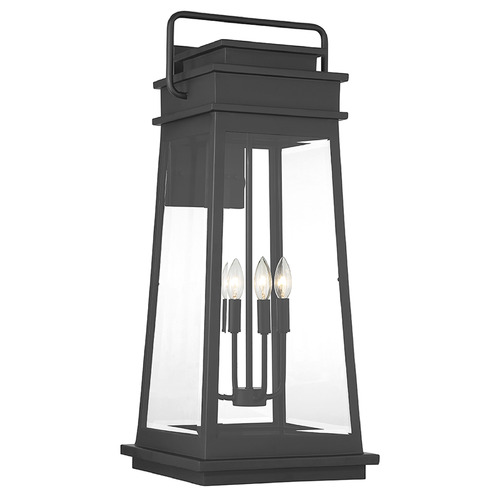 Savoy House Boone 32-Inch Outdoor Wall Light in Matte Black by Savoy House 5-815-BK