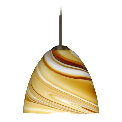 Besa Lighting Sasha Bronze Mini-Pendant Light