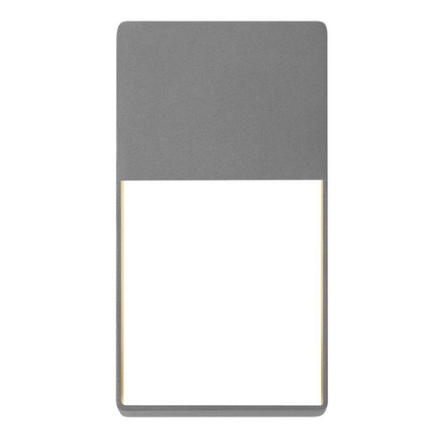 Sonneman Lighting Frames Textured Gray LED Outdoor Wall Light by Sonneman Lighting 7200.74-WL