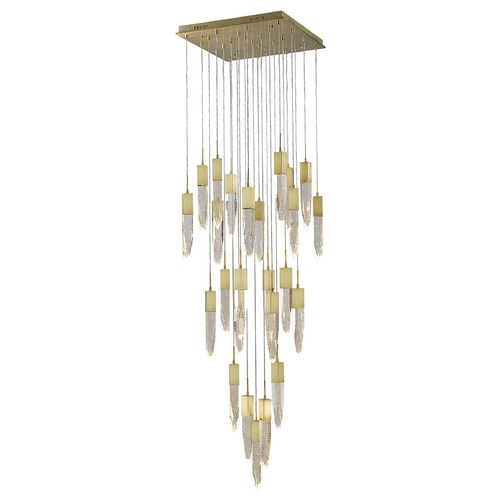 Avenue Lighting Aspen 25-Light Brushed Brass LED Multi-Light Pendant by Avenue Lighting HF1904-25-AP-BB