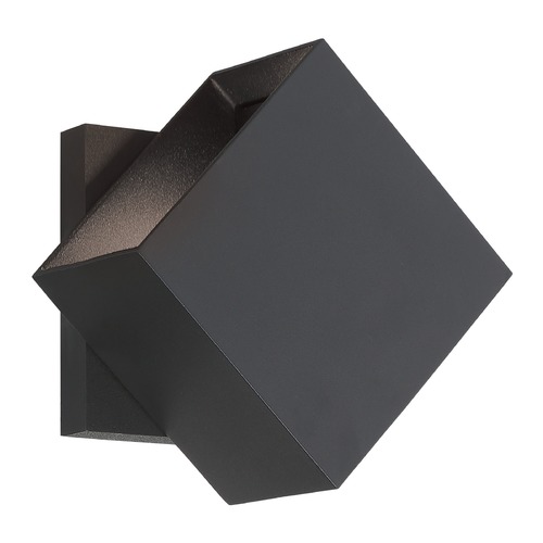 Revolve Coal LED Outdoor Wall Light by George Kovacs
