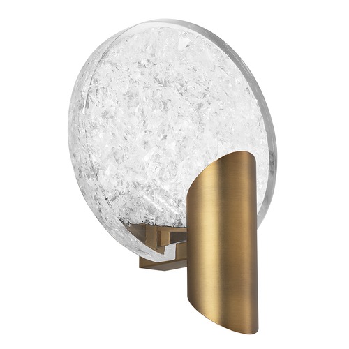 Modern Forms by WAC Lighting Oracle Aged Brass LED Sconce by Modern Forms WS-69009-AB
