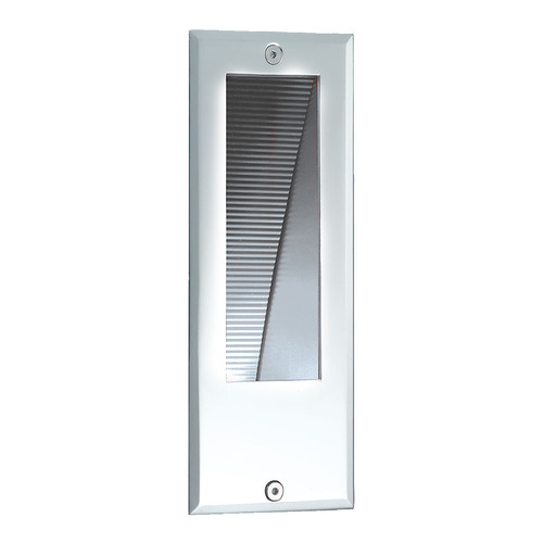 Orona 8-Inch Exterior In-Wall Light in Stainless by Eurofase Lighting