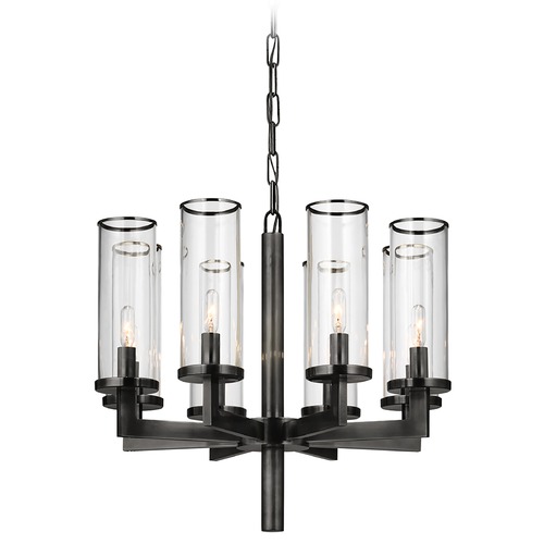 Visual Comfort Signature Collection Kelly Wearstler Liaison Chandelier in Bronze by Visual Comfort Signature KW5200BZCG