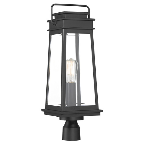 Boone 24.25-Inch Outdoor Wall Light in Matte Black by Savoy House