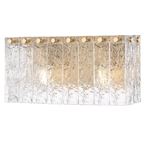 Z-Lite Glacier Modern Gold Bathroom Light
