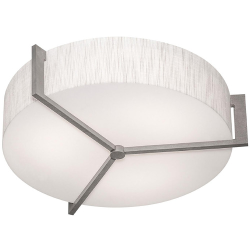 Afx Lighting Apex Weathered Grey LED Flushmount Light