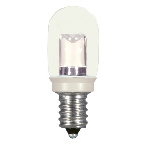 0.8W LED T6 Candelabra Base Bulb 2700K 20LM by Satco Lighting
