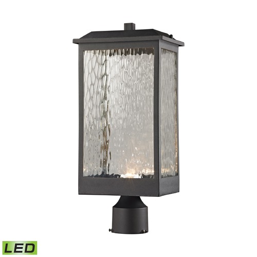 Elk Lighting Elk Lighting Newcastle Textured Matte Black LED Post Light 45204/LED