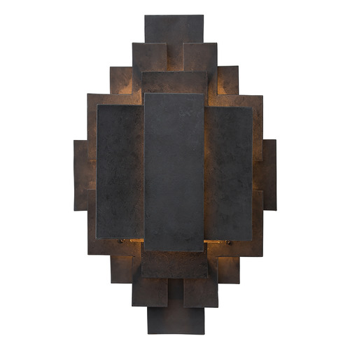 Arteriors Home Lighting Trinidad Sconce in Waxed Blackened Iron by Arteriors Home 44325