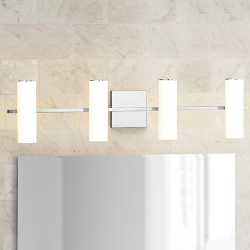 Colonnade LED Polished Chrome LED Bathroom Light 3000K 507LM by Progress Lighting